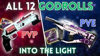 All 12 GODROLLS - Into the Light Trait Guide! Destiny 2