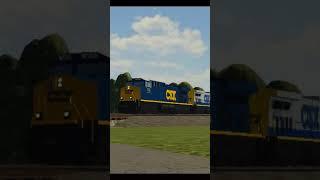 CSX CM44AC leads manifest #csx #subcribe #shorts #trending #roblox