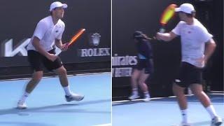 Pavel Kotov smashed the ball and nearly hit a nearby ball girl at 2024 Australian Open