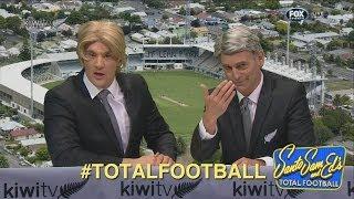 Total Football crosses to Kiwi TVs Terry and Jim