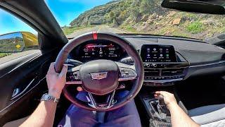 What It's Like To Drive The 2024 Cadillac CT4-V Blackwing *Manual* (POV)
