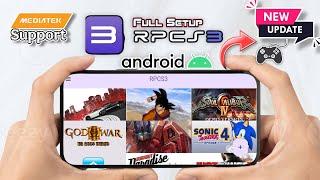 RPCS3 Android New Update | Controller Support | Blackscreen Bug Fixed on Mali/Mediatek Device