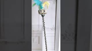 Venetian walking stick for Barbie or Integrity Toys dolls, 12 inch scale dolls