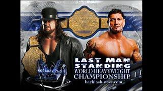 Story of The Undertaker vs. Batista | Backlash 2007