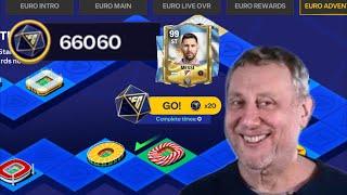 EURO ADVENTURE PACKS  + Funny pack opening and funny commentary #fifamobile