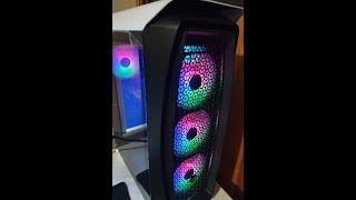 Unboxing gabinete Aerocool One Frost RGB