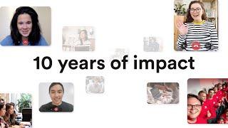 10 years of Le Wagon, 10 years of impact · Build the future with us!