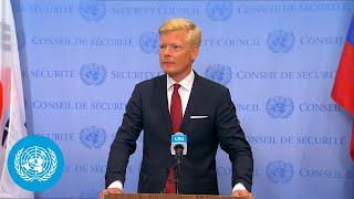 UN Special Envoy for Yemen on the situation in the region - Security Council Media Stakeout