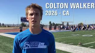 Rubio Long Snapping, Colton Walker, October 20, 2024