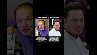 Poor Mindset Vs Rich And Billionaire Motivation | Elon Musk Meme