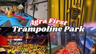 Visiting Agra’s First Trampoline Park ‘Play Safari’ Srk Mall Agra