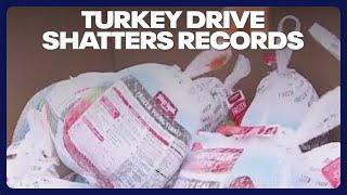 Island Harvest's turkey drive shatters records with 5,000 donations