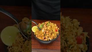 Maggi Bhel ASMR #shorts #food #crunchytreats #cooking #streetfood #bhel #maggi #monsoonspecial