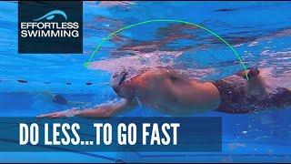 Do less...to go fast | Freestyle Technique Analysis