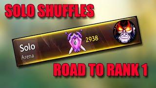 RANK 5 2938 RATED SOLO SHUFFLE - PUSHING RANK 1 DEMONOLOGY WARLOCK PVP - SOLO SHUFFLES LAST WEEK