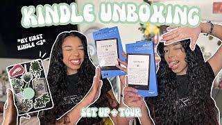 unbox my new kindle with me  paperwhite 11th gen unboxing, set up & tour | convertingtobooks