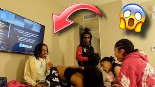 BENDING OVER PRANK ON ELI …**HE COULDNT STAND UP**