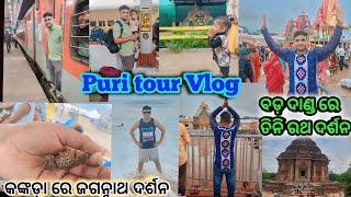 Puri Tour Vlog//Jay Jagannath //konark & chandrabhaga//sand art//