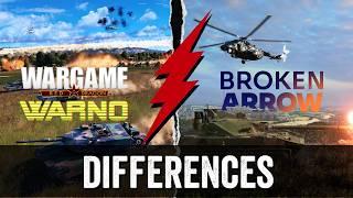 5 Key Differences Between Wargame/WARNO And Broken Arrow