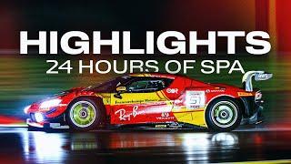 7 Ferrari’s, 24 Hours | #GTWC 24 Hours of Spa Highlights