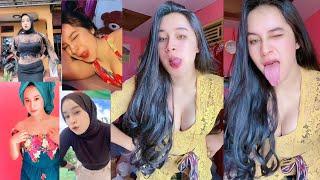 Tiktok Viral Hijaber Terbuka Mulus Toge Inside‼️@viagustm3