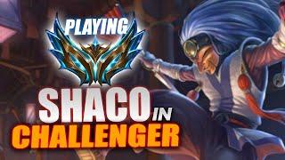 FINALLY PLAYING SHACO IN CHALLENGER... but its norms