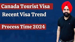Canada Tourist Visa Recent Trend 2024 || How To Apply Canada Tourist Visa