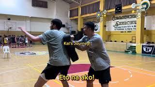 Kai Sotto Banggan Drills sa Court after Work-out.