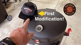 Spider Grills Huntsman Smoker-Grill! / More Questions Answered! / First Modification!