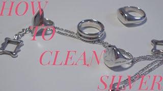 HOW TO CLEAN SILVER / 실버주얼리 깨끗하게 관리하는법! / DOAHAVA 도아하바