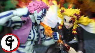 Rengoku VS Akaza -Demon Slayer stop motion 煉獄杏寿郎VS猗窩座-鬼滅の刃 ストップモーション