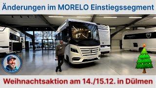 MORELO: Änderungen im Einstiegssegment - bei Reisemobile Dülmen ist noch ein letzter HOME verfügbar