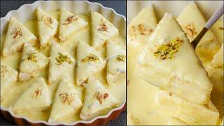 Bread Malai Dessert Recipe | Ramadan Iftar Dessert | Milk Bread Malai Recipe | Malai Bread Recipe