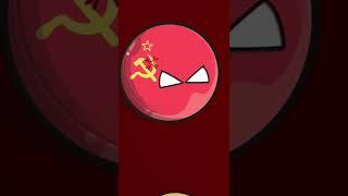 INDO-SOVIET FRIENDSHIP #countryballs #india #russia #viralshorts