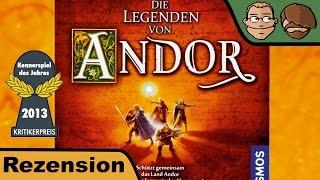 Die Legenden von Andor (Kennerspiel des Jahres 2013) - Brettspiel Test - Spiel - Rezension # 57