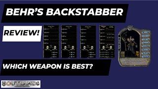 What weapon should you use on your Backstabber? Behr's Backstabber Review. UO Outlands MMORPG 2024