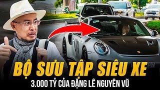 BỘ SƯU TẬP SIÊU XE 3.000 TỶ CỦA ĐẶNG LÊ NGUYÊN VŨ: XE TOÀN BẠC TỶ NHƯNG BỎ TRONG GARAGE LỢP MÁI TÔN