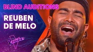 Reuben De Melo Performs Ed Sheeran's I See Fire | The Blind Auditions | The Voice Australia