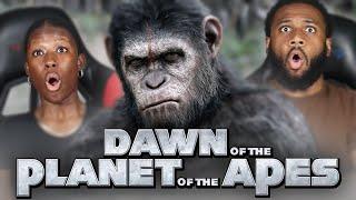 OUR FIRST TIME WATCHING DAWN OF THE PLANET OF THE APES!! | MOVIE REACTION
