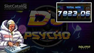 Epic win. DJ Psycho slot from NoLimit City