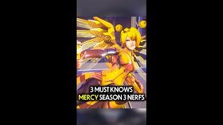 3 MUST KNOWS for Season 3 Mercy Nerfs! | Overwatch 2