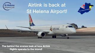 Airlink Returns To St Helena! - Behind the scenes look at HLE Operations | The Aviators St Helena