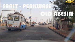 SNNIT Penkwase Old AbesiM and New Dormaa Drive Tour 4K