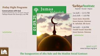 The Inauguration of Abu Bakr and the Muslim Social Contract