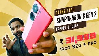 iQOO Neo 9 Pro Unboxing with Camera & Gaming Test 