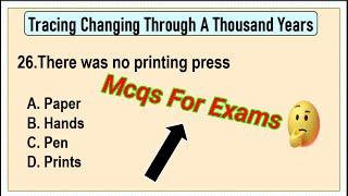 Class 7 History Chapter-1 Tracing Changes Through A Thousand Years Mcqs | Best MCQ Class 7