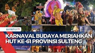 Meriah! Karnaval Budaya Sulawesi Tengah 2025 Tampilkan 23 Komunitas dalam Parade Keberagaman