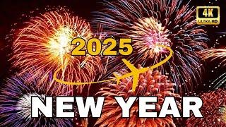 NEW YEAR 2025 Celebration & Firework Around the WORLD || Que4710