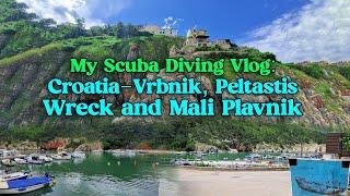 My Scuba Diving Vlog: Croatia - Vrbnik, Peltastis Wreck & Mali Plavnik