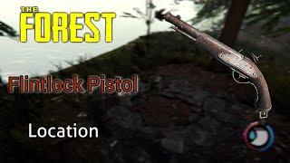 How To Get The Flintlock Pistol in The Forest (ALL PARTS)